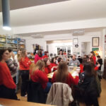 Il volley femminile alla cena di Natale3