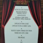 Menu matrimonio