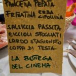 Menu per i 100 anni della Maestra Licia Zucchi Melloni